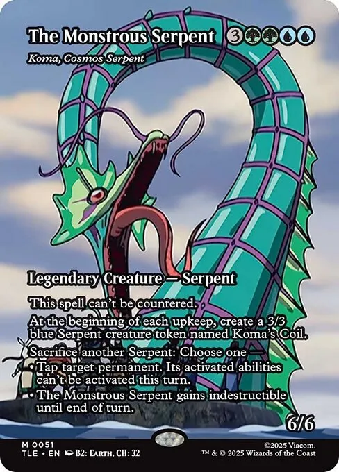 Koma, Cosmos Serpent - Foil