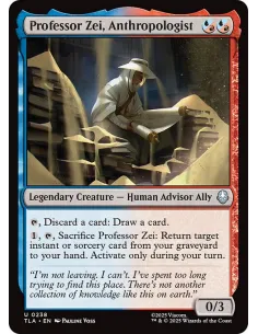 Professor Zei, Anthropologist