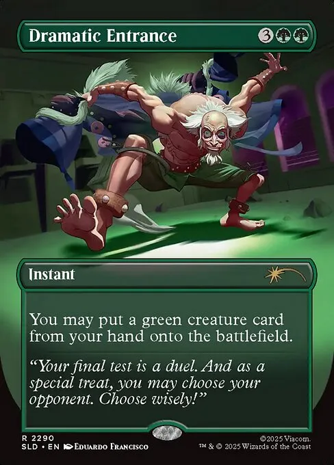 Dramatic Entrance - Foil