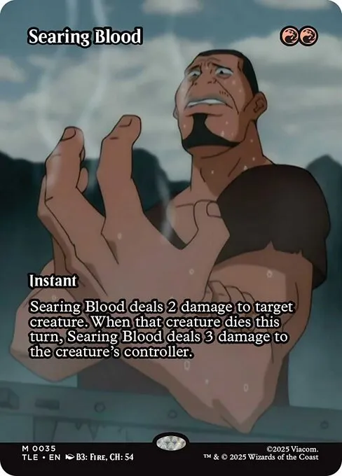 Searing Blood - Foil
