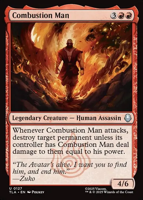 Combustion Man - Foil