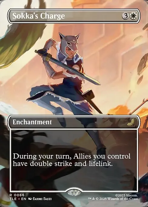 Sokka's Charge - Foil