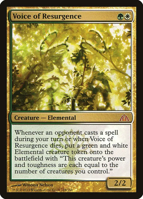 Voice of Resurgence - Foil