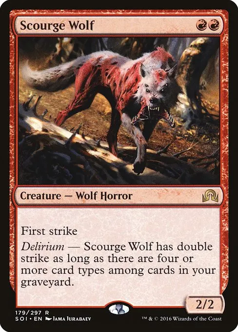 Scourge Wolf - Foil