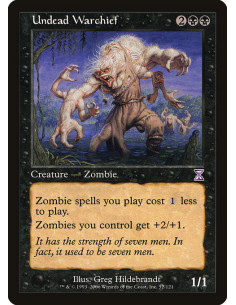 Undead Warchief - Foil