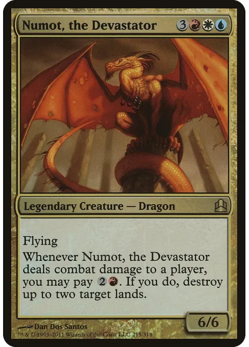 Numot, the Devastator - Foil