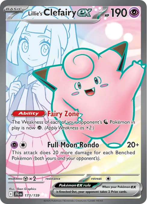 Lillie's Clefairy ex - výkup