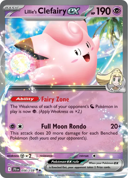 Lillie's Clefairy ex - výkup