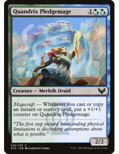 Quandrix Pledgemage - Foil