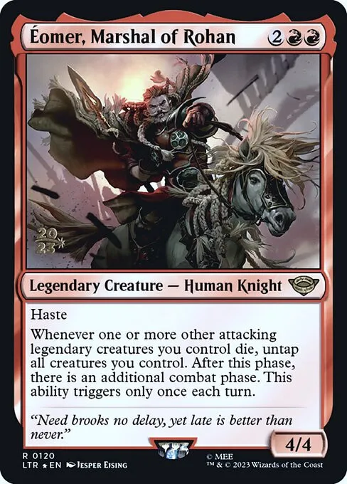 Éomer, Marshal of Rohan - Foil
