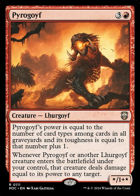 Pyrogoyf - výkup