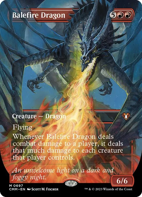 Balefire Dragon - Foil