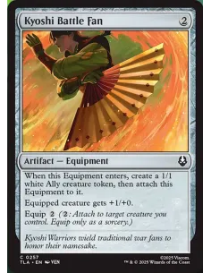 Kyoshi Battle Fan - Foil