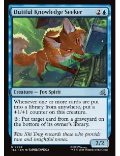 Dutiful Knowledge Seeker - Foil