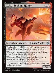 Zuko, Seeking Honor - Foil