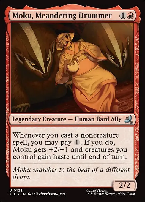 Moku, Meandering Drummer - Foil