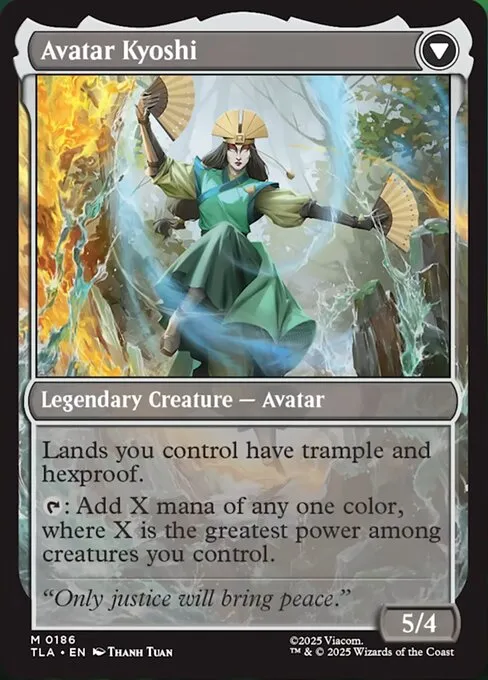 The Legend of Kyoshi // Avatar Kyoshi - Foil