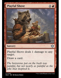 Playful Shove - Foil