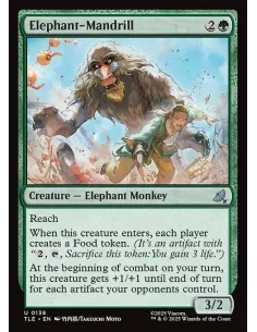 Elephant-Mandrill - Foil