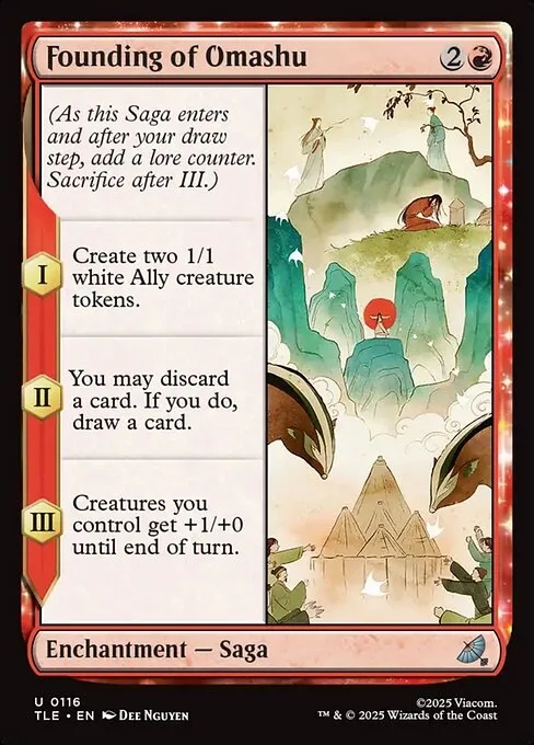 Founding of Omashu - Foil