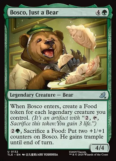Bosco, Just a Bear - Foil