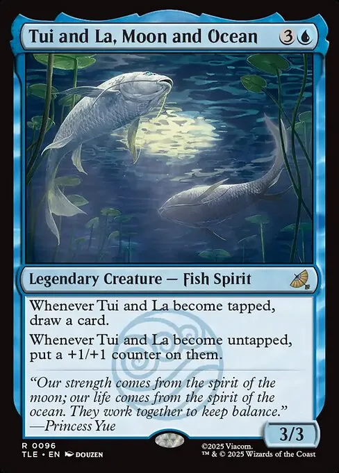 Tui and La, Moon and Ocean - Foil