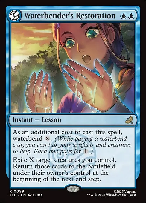 Waterbender's Restoration - Foil