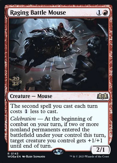 Raging Battle Mouse - Foil