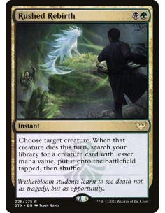 Rushed Rebirth