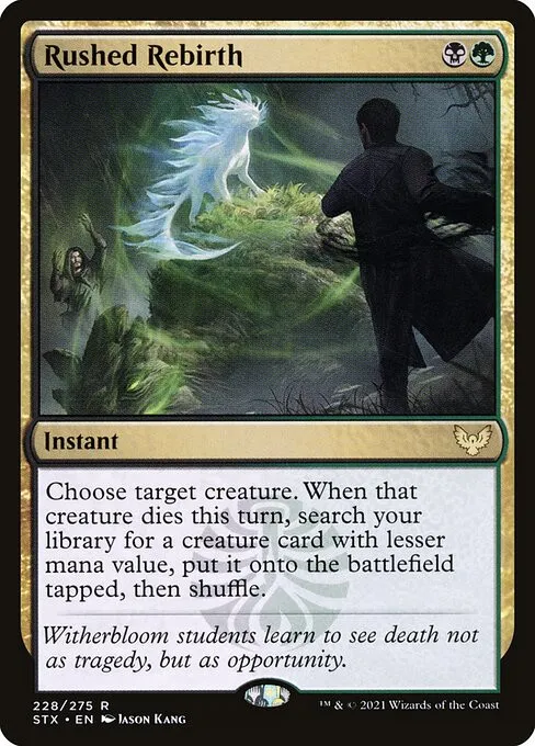 Rushed Rebirth - Foil