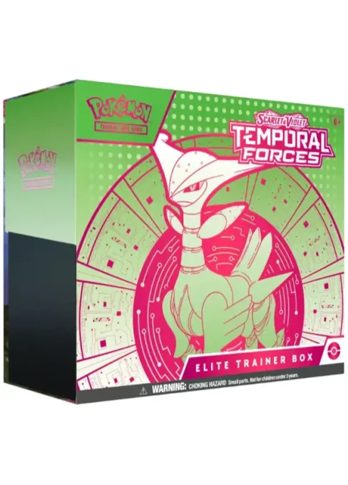 POKÉMON: SCARLET & VIOLET 5: TEMPORAL FORCES - Elite Trainer Box (IRON THORNS)