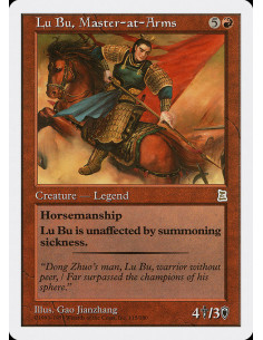 Lu Bu, Master-at-Arms