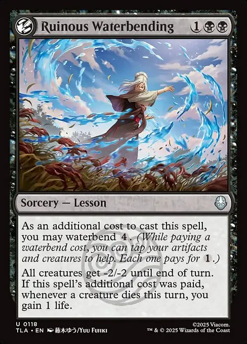 Ruinous Waterbending - Foil