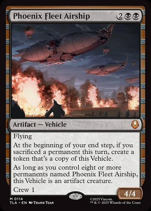 Phoenix Fleet Airship - Foil