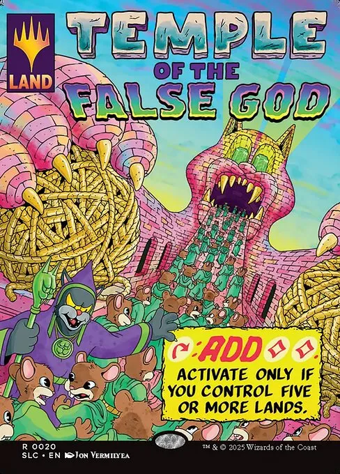 Temple of the False God - Foil