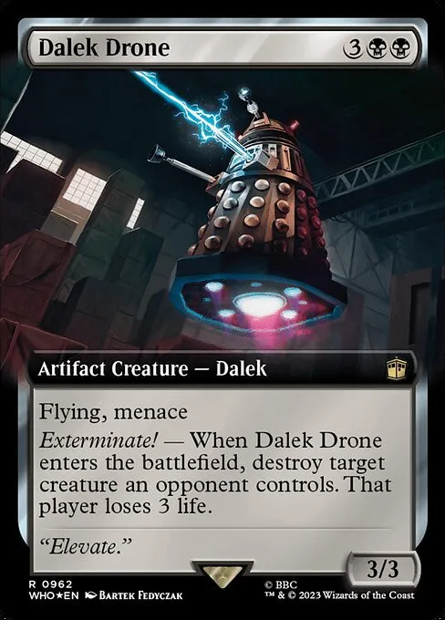Dalek Drone - Foil
