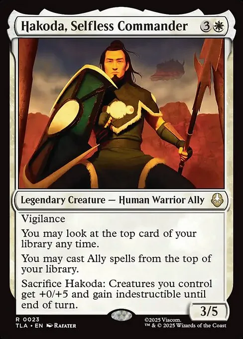 Hakoda, Selfless Commander - Foil