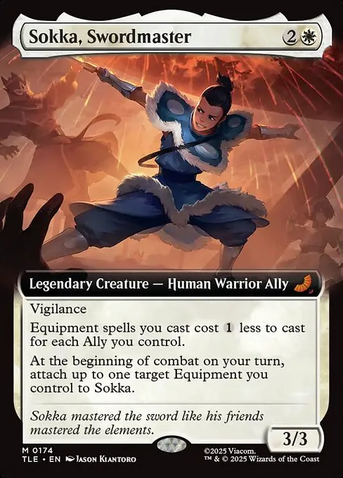 Sokka, Swordmaster - Foil