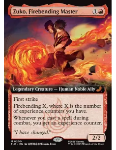Zuko, Firebending Master - Foil