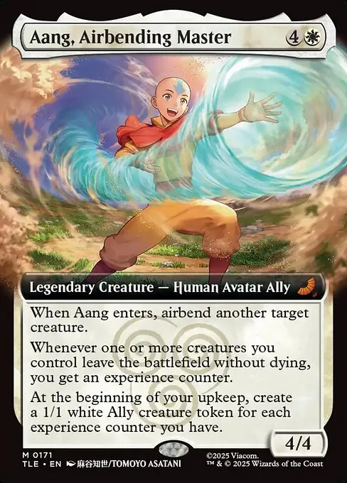 Aang, Airbending Master - Foil