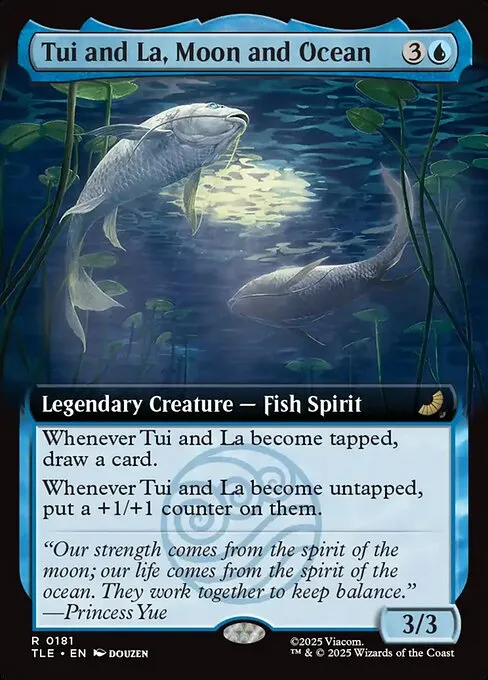 Tui and La, Moon and Ocean - Foil