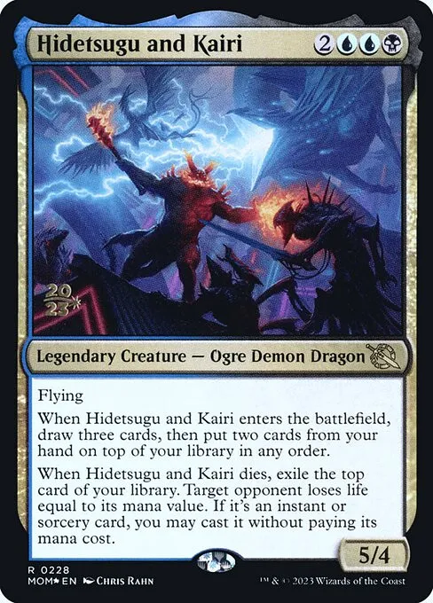 Hidetsugu and Kairi - Foil