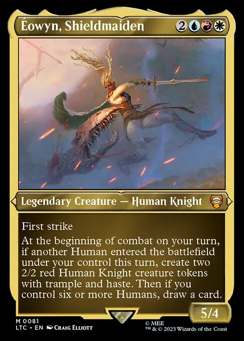 Éowyn, Shieldmaiden - Foil