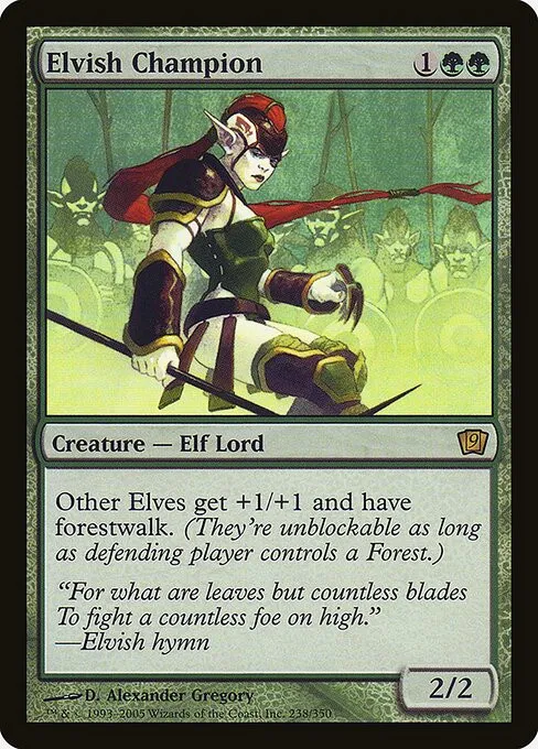 Elvish Champion - Foil
