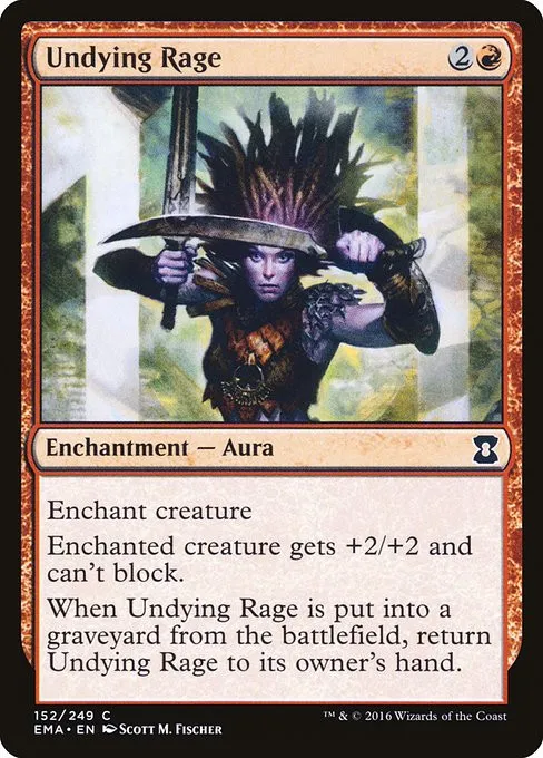 Undying Rage - Foil