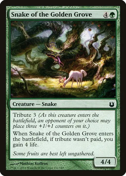 Snake of the Golden Grove - Foil