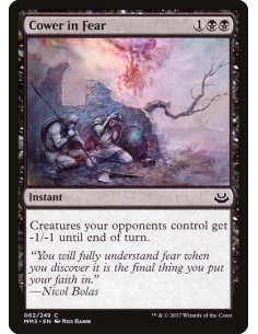 Cower in Fear - Foil