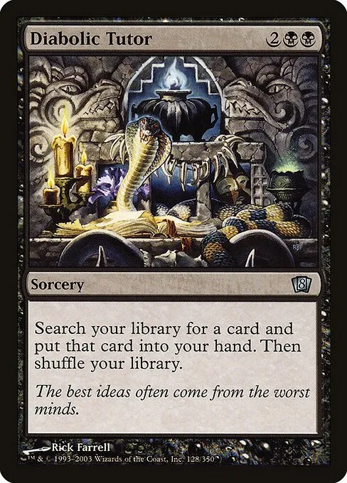 Diabolic Tutor - Foil
