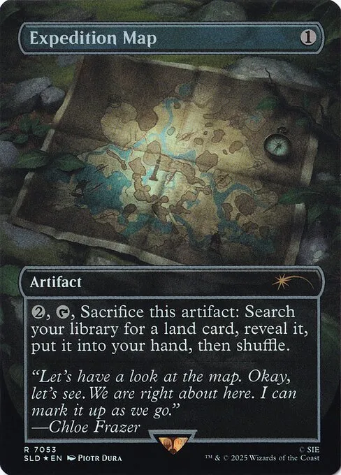 Expedition Map - Foil