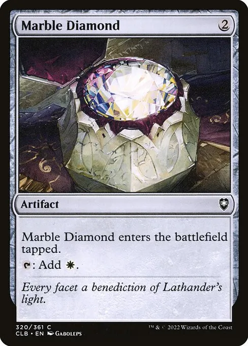 Marble Diamond - Foil
